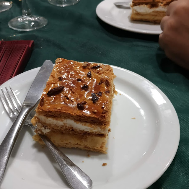 Milhojas de Nata