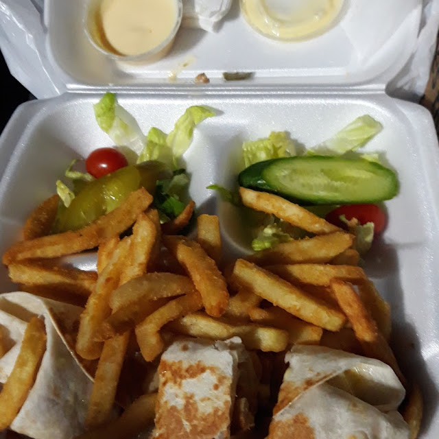 Chicken Shawarma Sandwich Platter