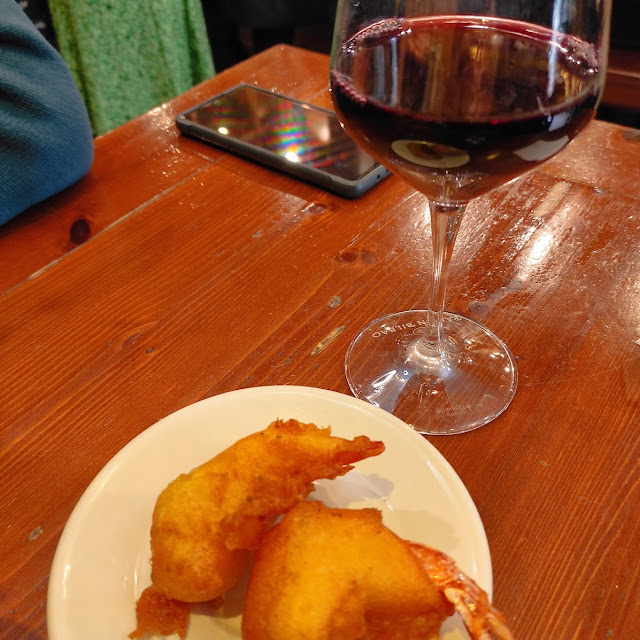 Gambas Gabardina de Tapa A la Hora del Vermut