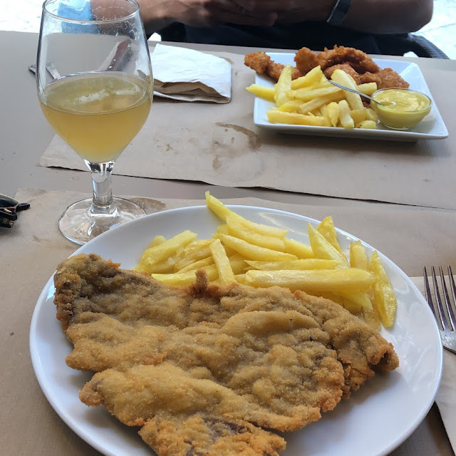 Escalope de Ternera Y Pollo Crujiente