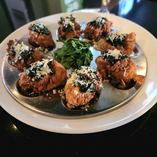 Fried Oyster Rockefeller