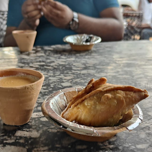 Tea and Samosa
