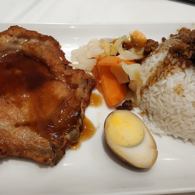 醬汁香茅豬扒肉燥飯