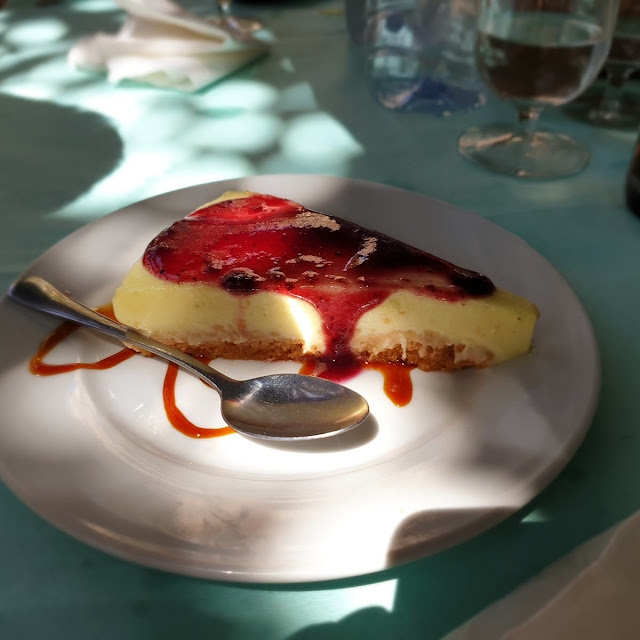 Tarta de Queso Con Arándanos