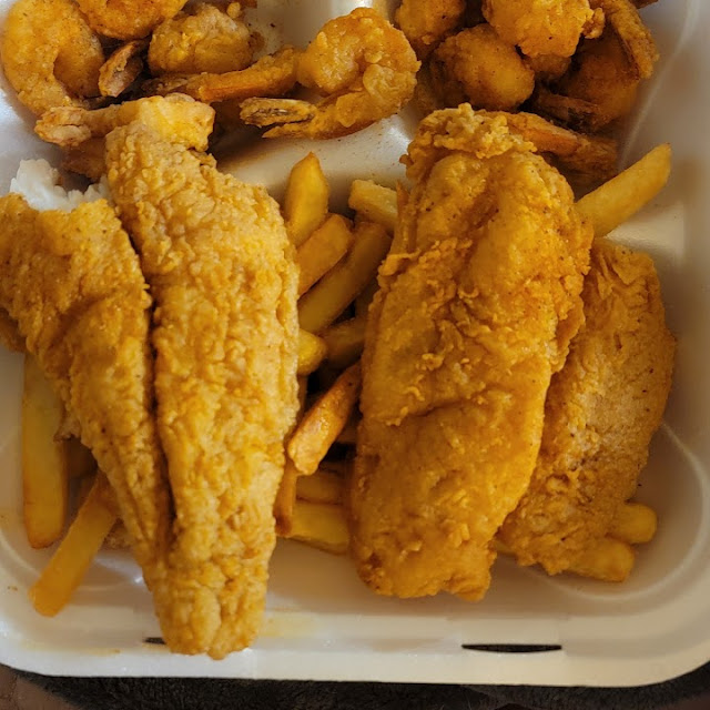 2 PC Fish 15 Shrimps Fries
