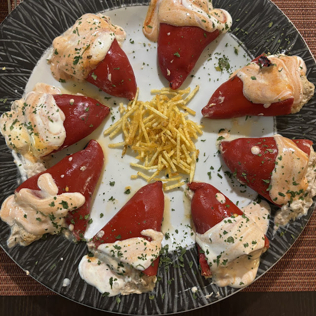 Gevulde Paprika’s