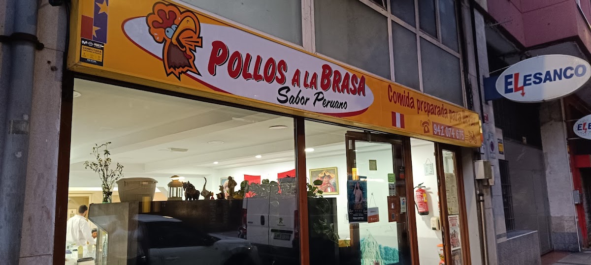 Pollos a la brasa sabor peruano