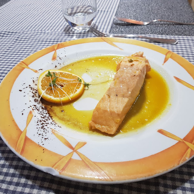 Salmón A la Naranja