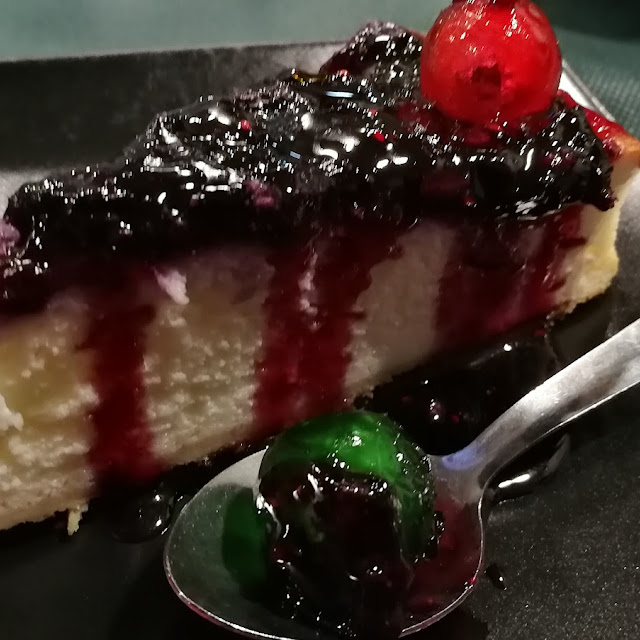 Fabulosa Tarta de Queso Con Arandanos