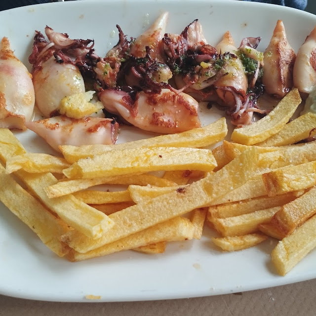 Chipirones Plancha