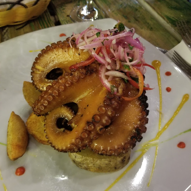 Pulpo A la Parrilla