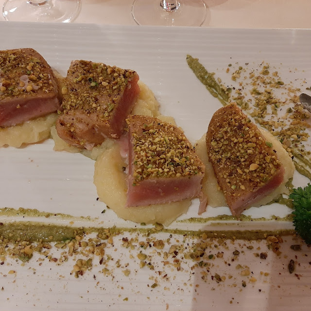 Thunfisch Auf Kartoffelpüree