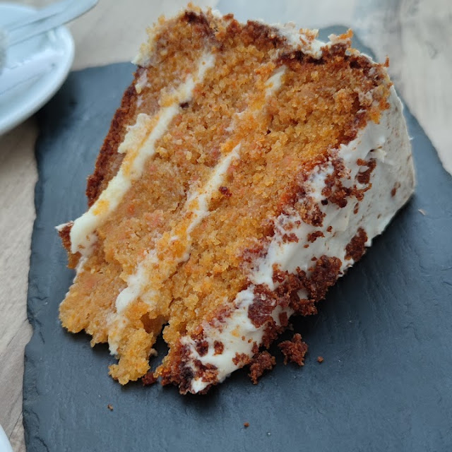 Tarta de Zanahoria Con Chocolate Blanco