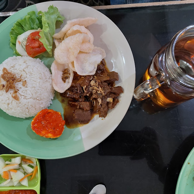Nasi Krengsengan Daging