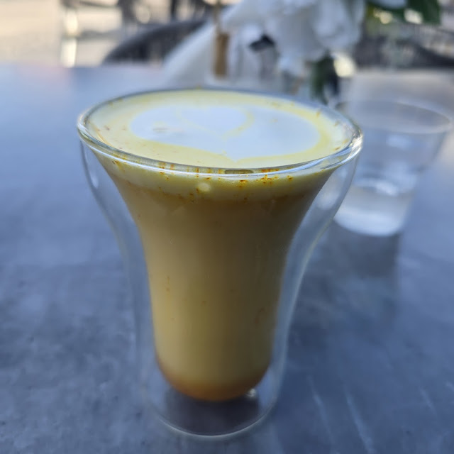 Saffron Latte