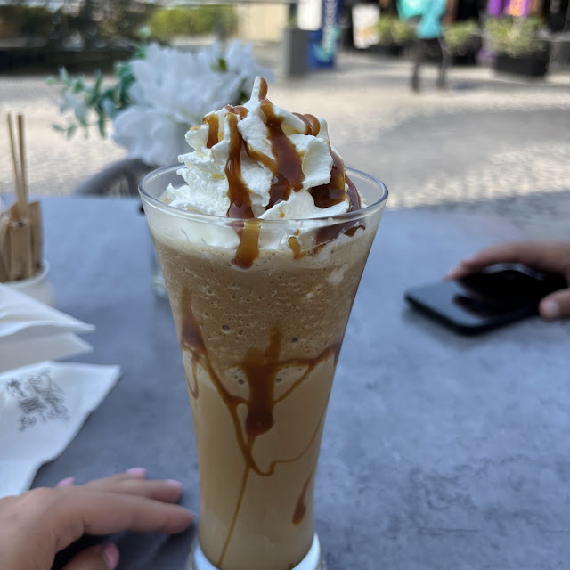 Cappuccino Latte Caramel Frappe