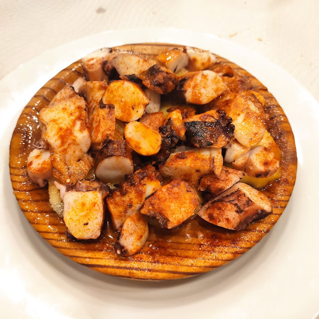 Tapa de Pulpo A la Gallega