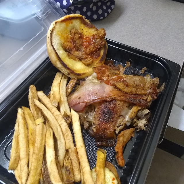 Bacon Cheeseburger with Ham