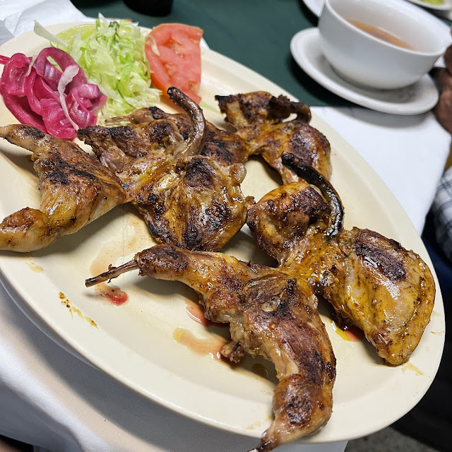Grilled Quail