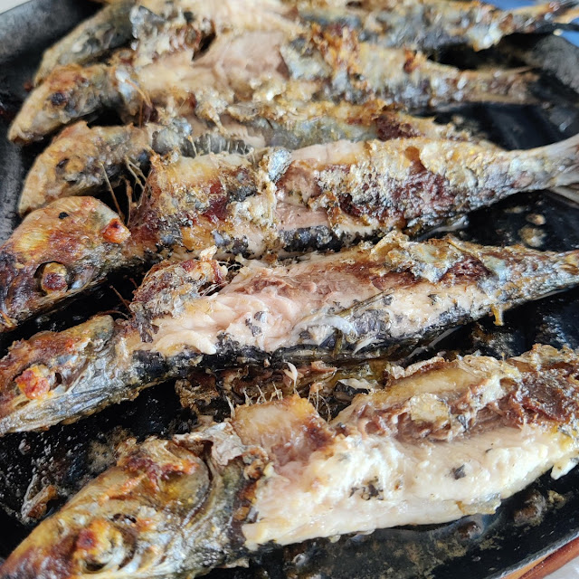 Sardinas A la Brasa