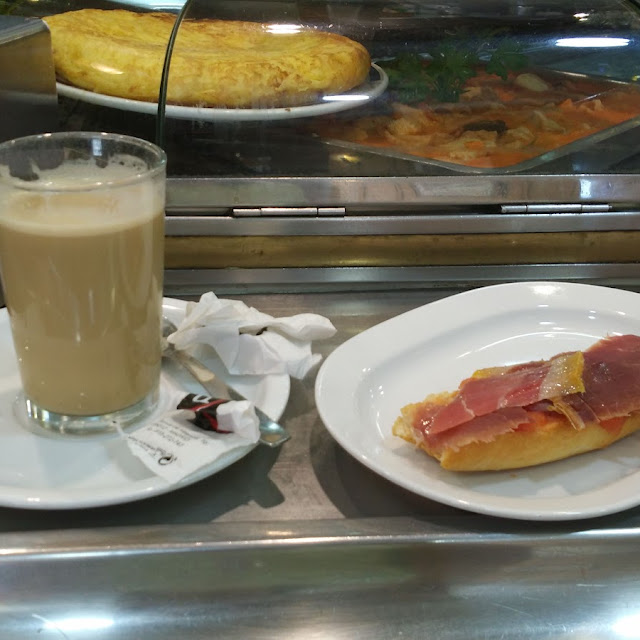 Cafe Tostada Jamon
