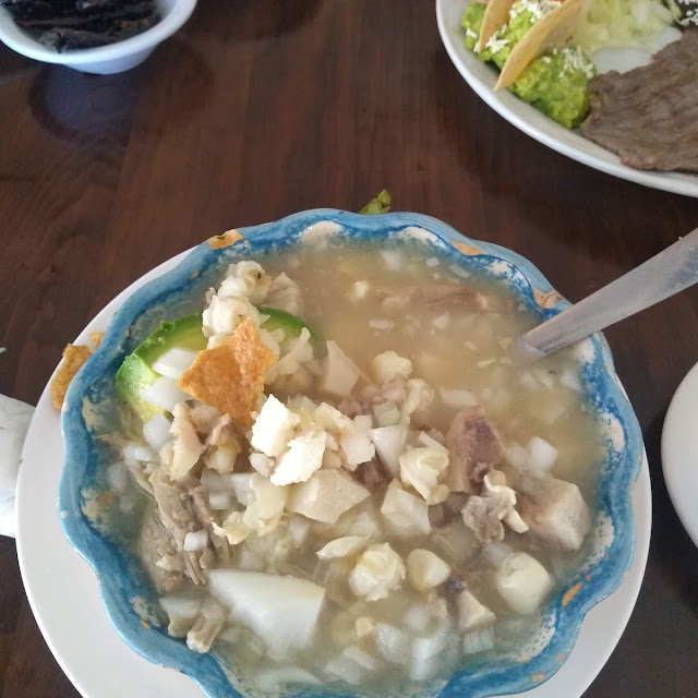 Pozole Blanco Estilo Guerrero