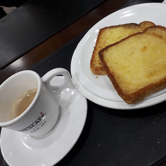 Butter Toast and Coffee