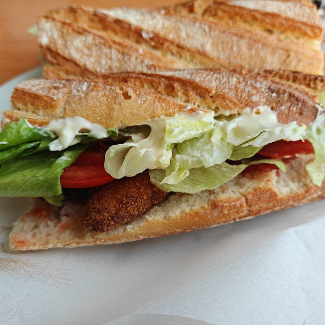 Bocadillo Vegetal de Pollo