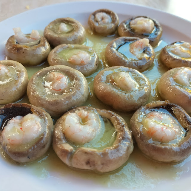 Champiñón Con Gambas