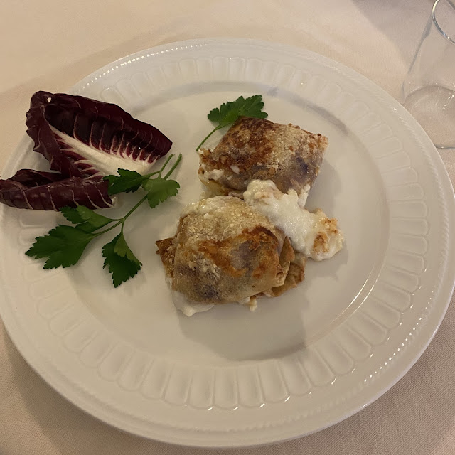 Crespelle Con Radicchio