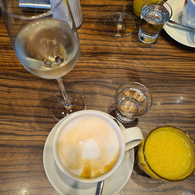 Cappuccino Prosecco Und Orangensaft