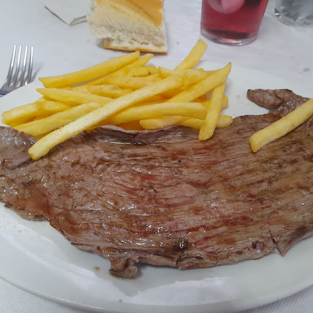 Plato Combinado Con Filete de Ternera