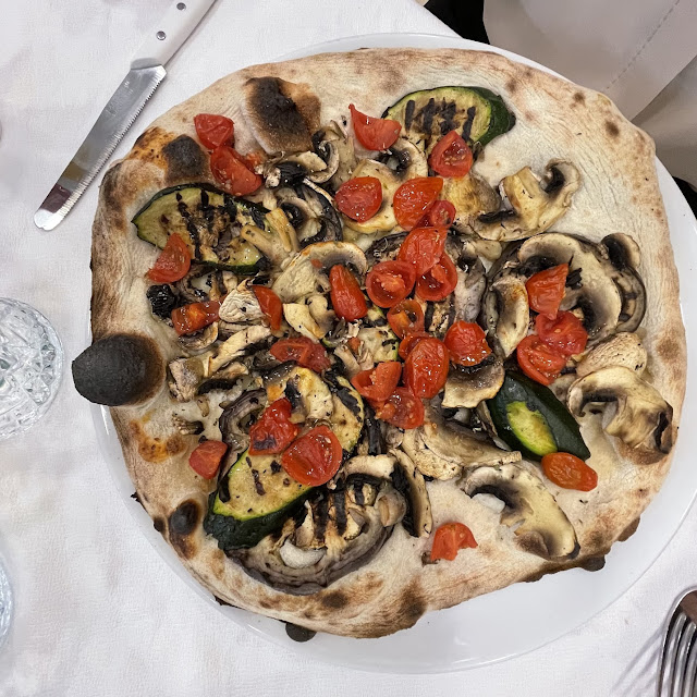 Pizza Vegetariana Senza Mozzarella