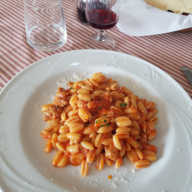 Gnochetti Alla Campidanese Con Salsiccia