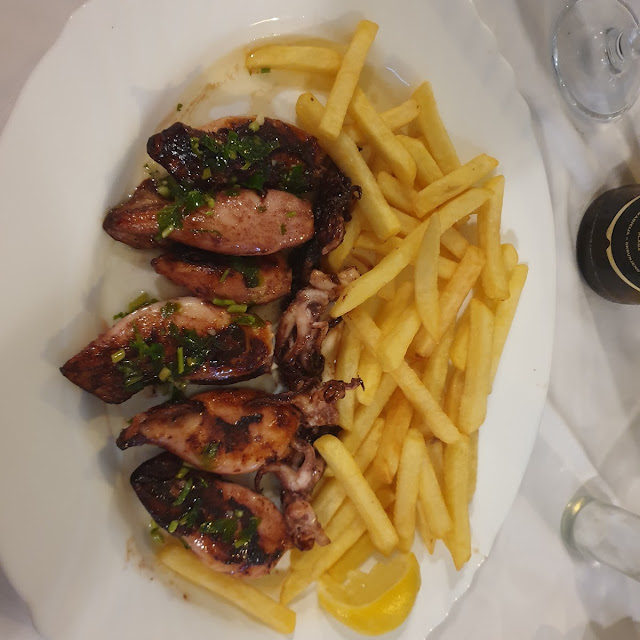 Gegrillte Calamaris