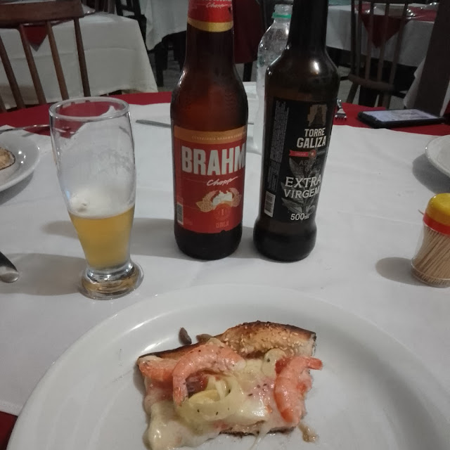Pizza Camarão Com Champignon