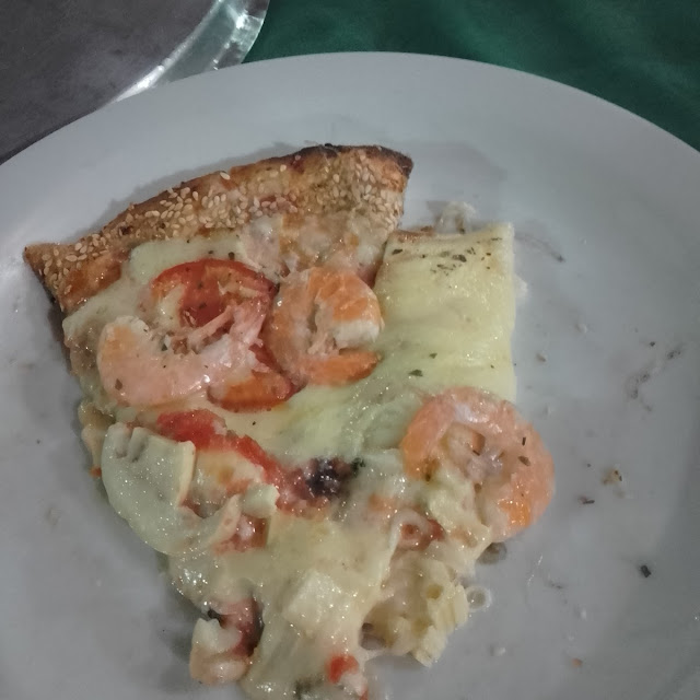 Pizza Camarão Palmito E Champignon