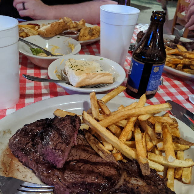 Ribeye Steak with Fries