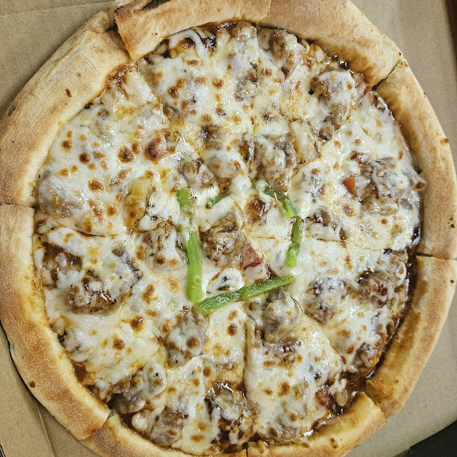 BBQ Lamb Pizza