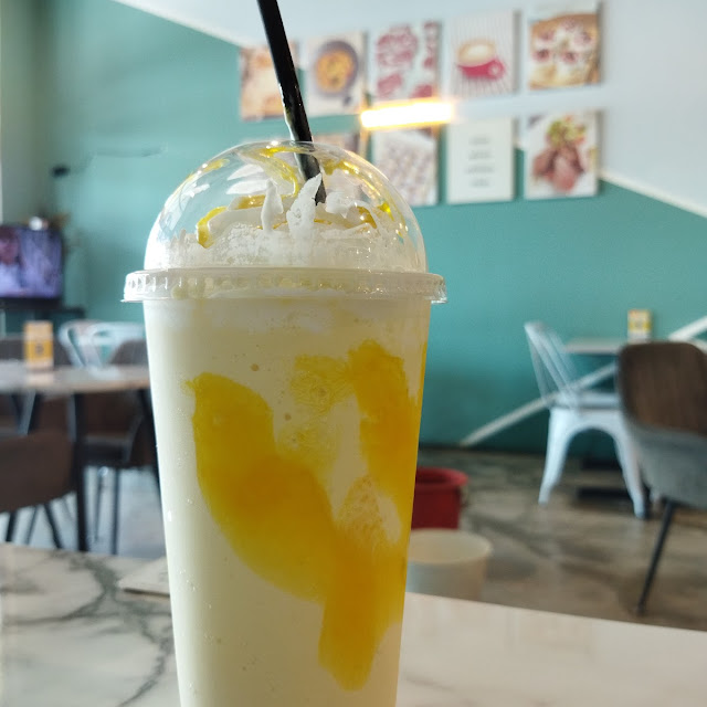 Mango Matcha Milk