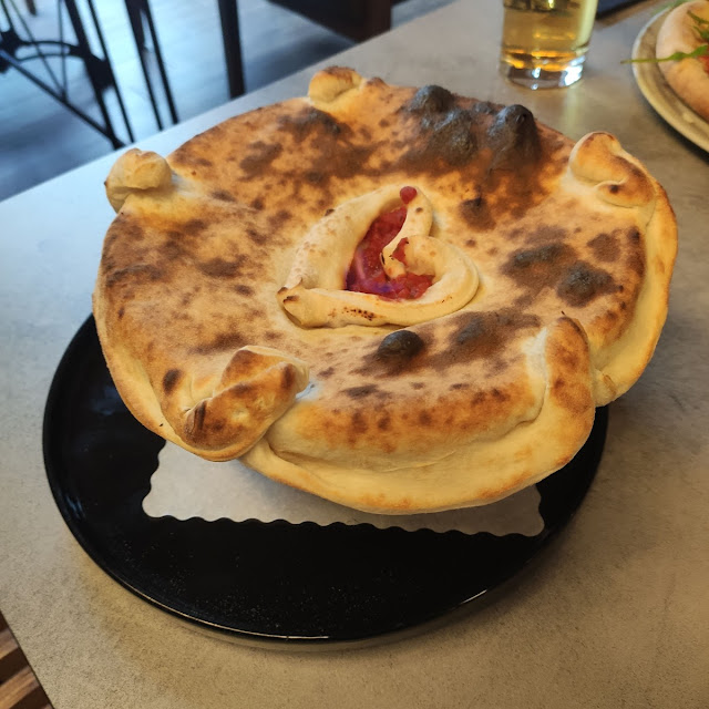 Hausgemachte Nudeln Im Pizza Teller