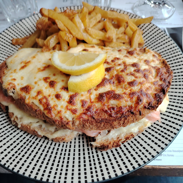 Croque Monsieur Saumon