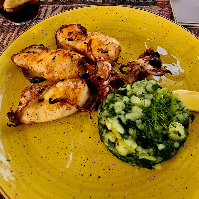 Squids Grilled