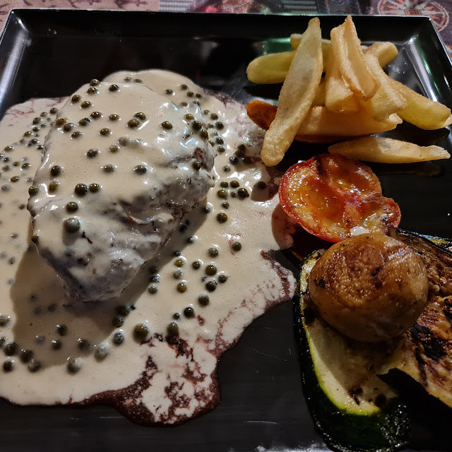 Beefsteak in Green Pepper Sauce