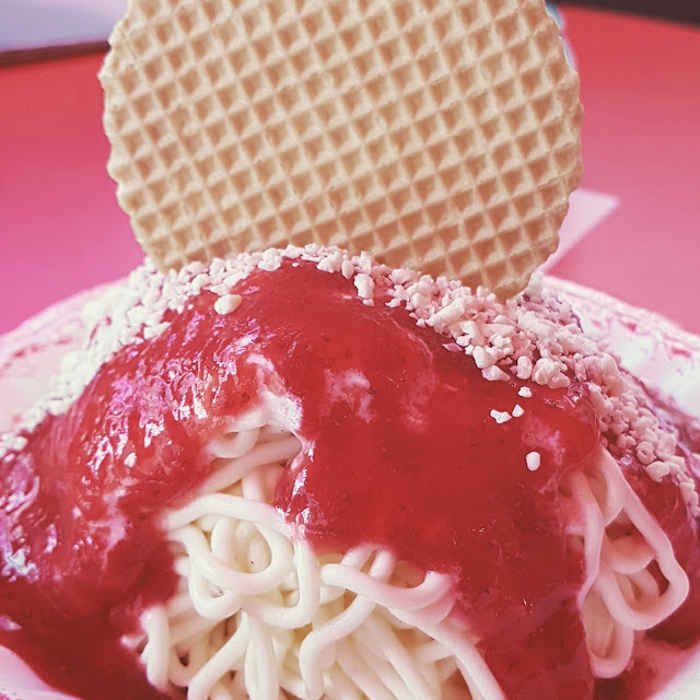 Spaghetti Eis