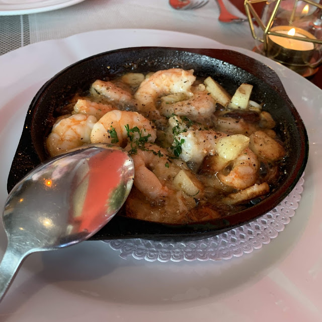 Sizzling Garlic Prawns
