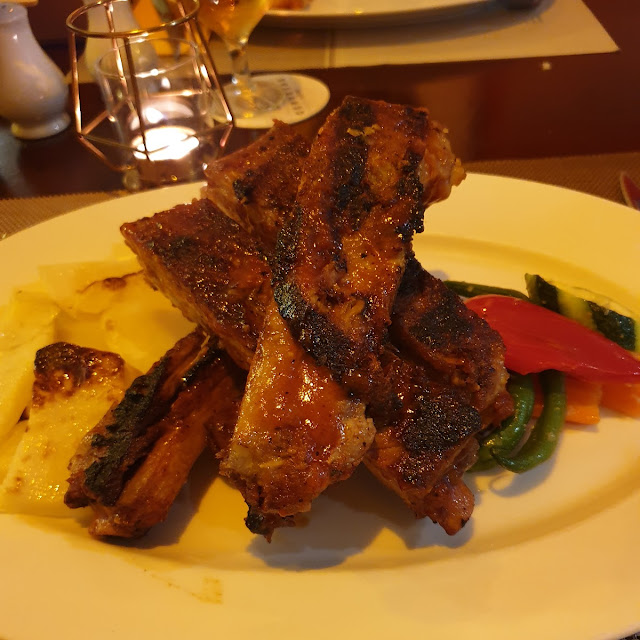 Tbone Steak and Onion Rings