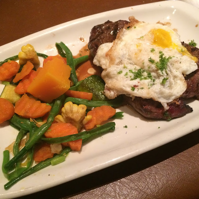 Steak Egg and Veg
