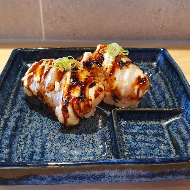 Scallop Aburi