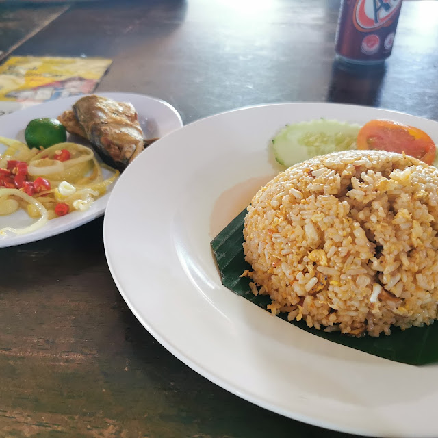 Nasi Goreng Ikan Masin Salted Fish Fried Rice